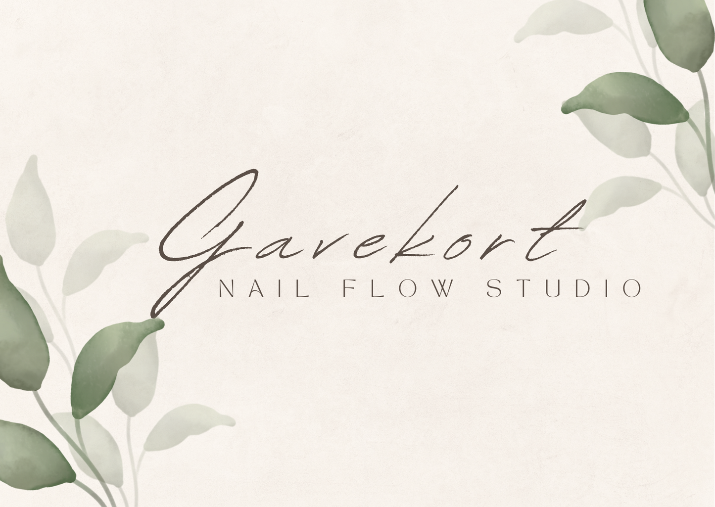 Gavekort hos Nail Flow